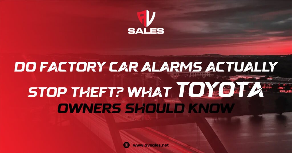 do factory car alarms stop theft