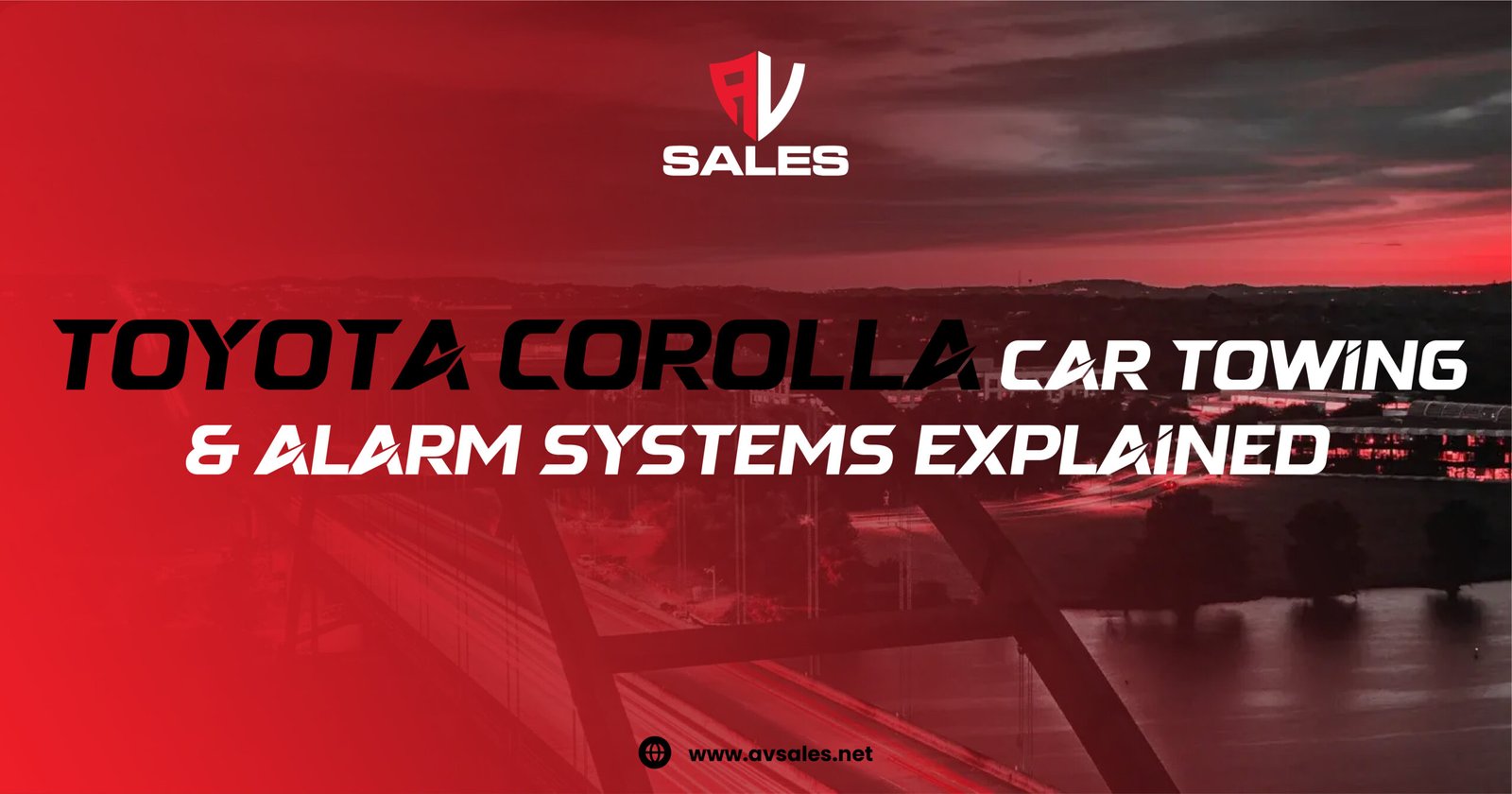 Toyota Corolla towing and anti-theft alarm system explained